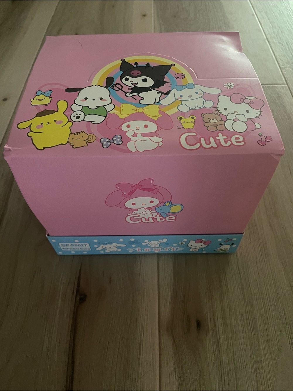 Pink Cute Character Party Favor Box - 48 total